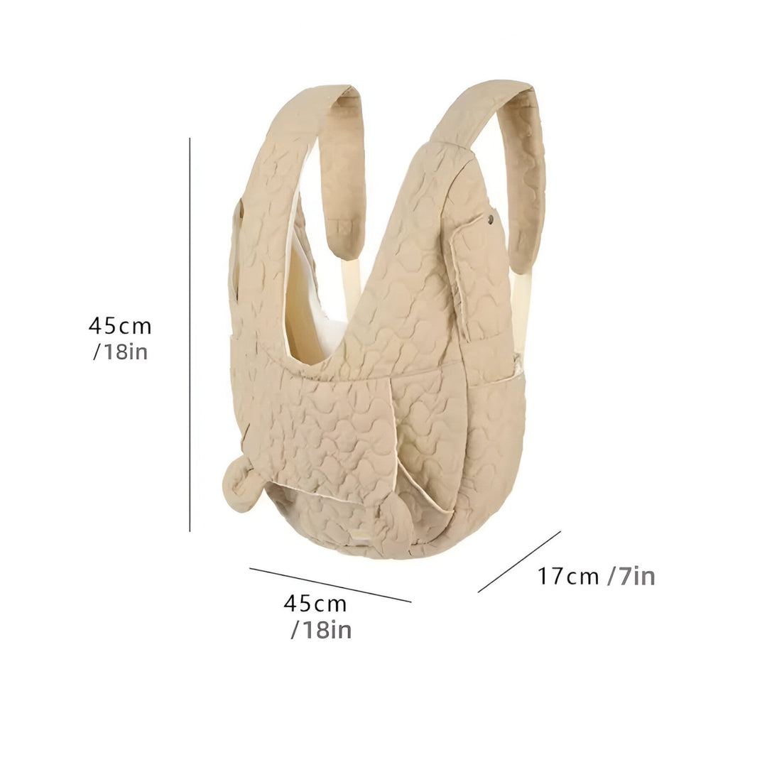 Pawrello Pet Carrier for up to 10 kg | Waterproof & Comfortable | For Cats & Small Dogs | With Ergonomic Straps