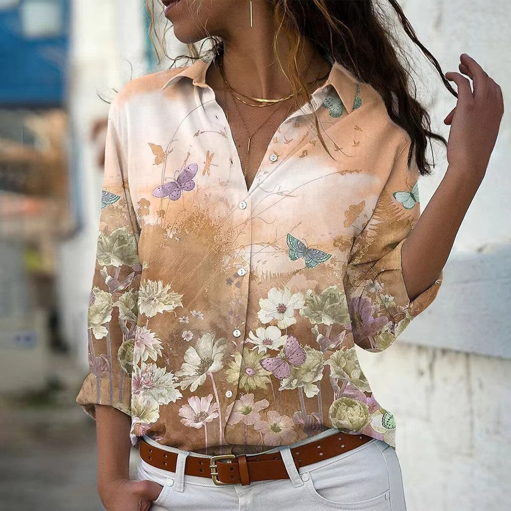 JacobNora AUS – Stylish Blouse with Print