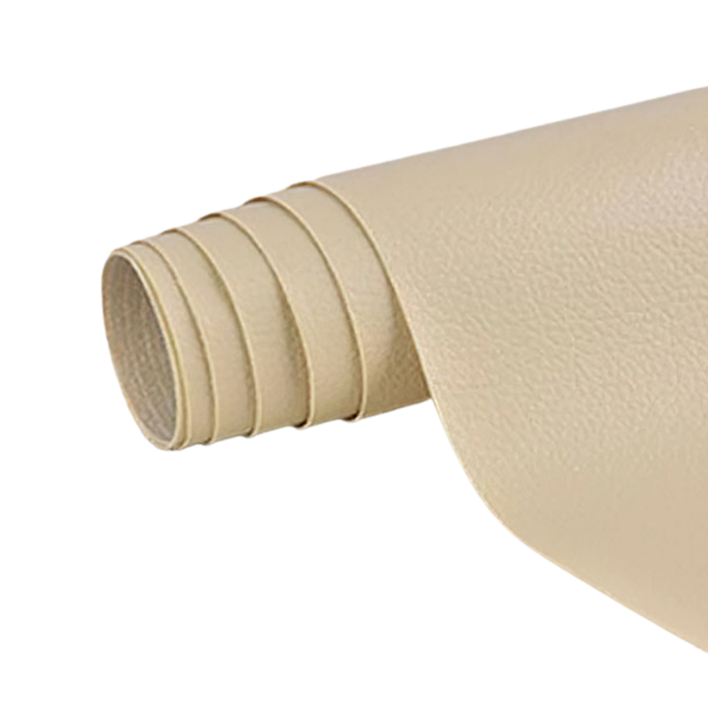 Self-adhesive leather repair patch in several colours