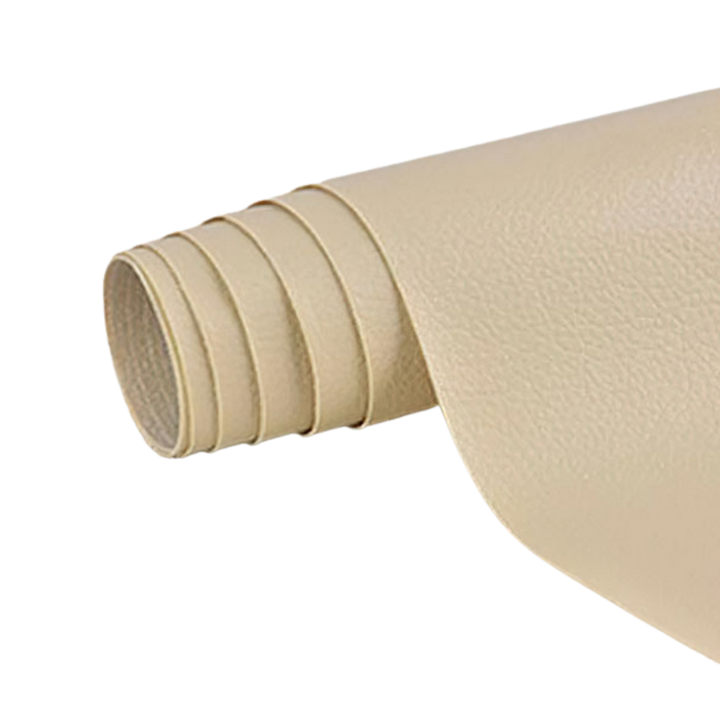 Self-adhesive leather repair patch in several colours