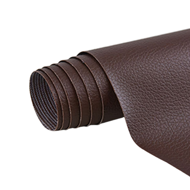 Self-adhesive leather repair patch in several colours