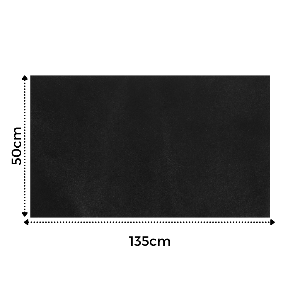 Self-adhesive leather repair patch in several colours