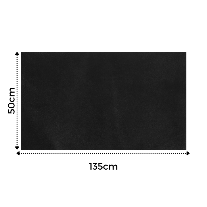 Self-adhesive leather repair patch in several colours