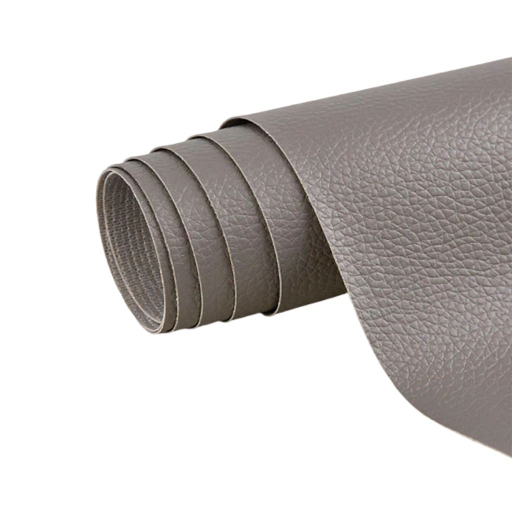 Self-adhesive leather repair patch in several colours