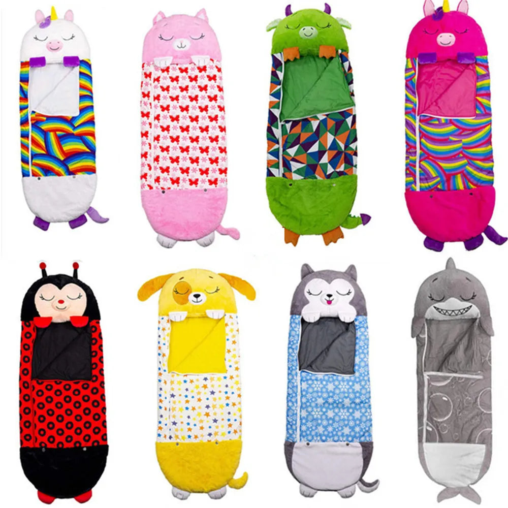 Foldable Animal-Shaped Kids' Sleeping Bag – Snoozi