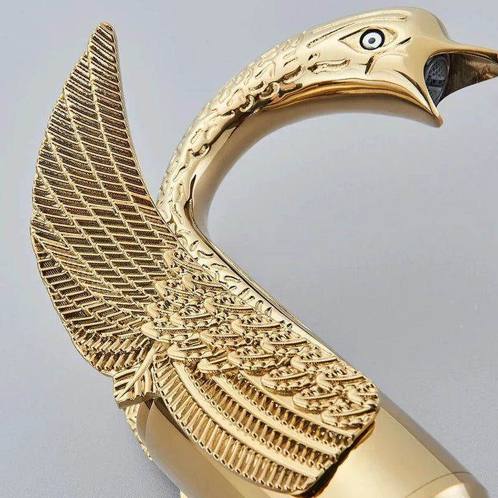 Einhebel-Waschtischarmatur in Gold Swan