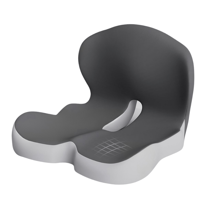 Chair Cushion | Ergonomic Memory Foam Cushion | Weight-Bearing & Non-Slip | ErgoComfort