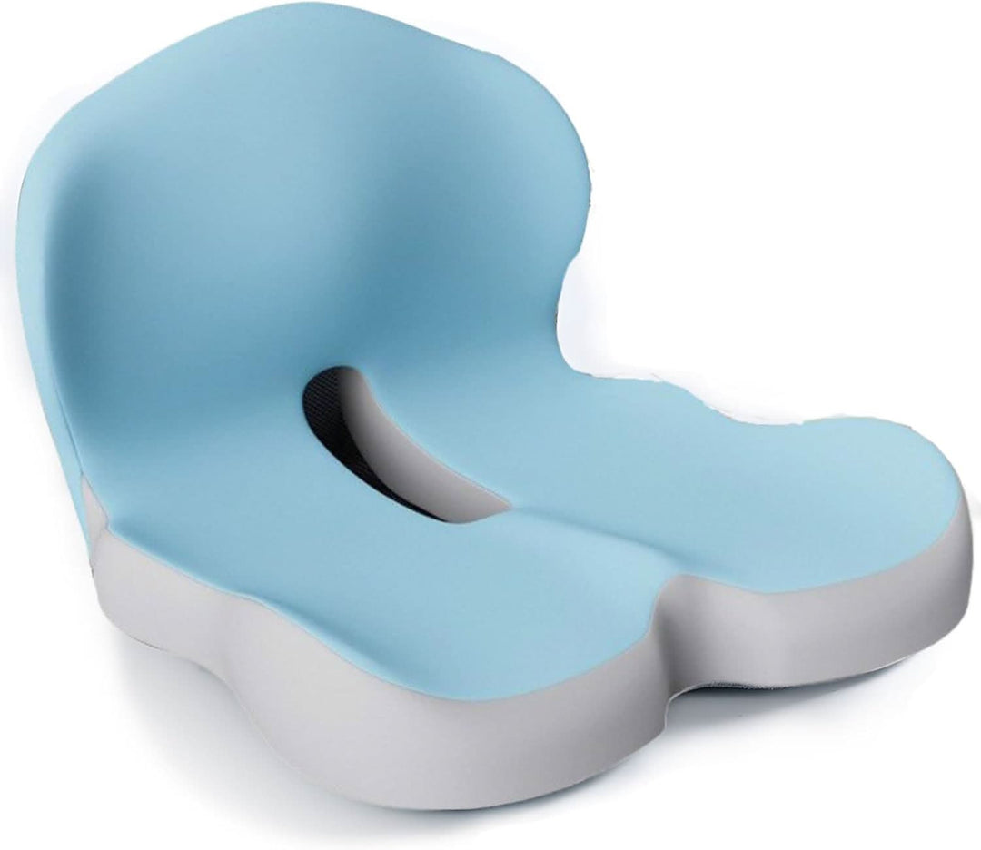 Chair Cushion | Ergonomic Memory Foam Cushion | Weight-Bearing & Non-Slip | ErgoComfort
