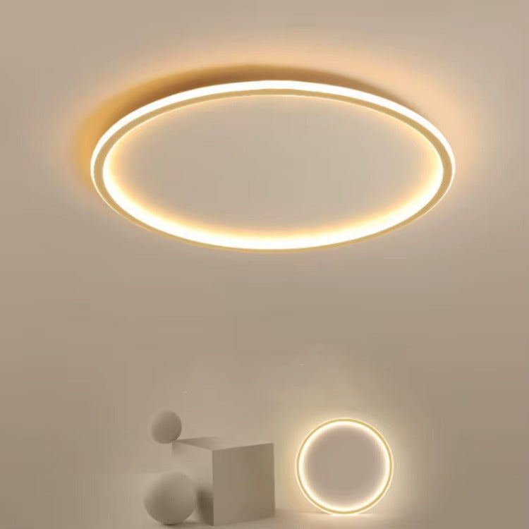 Round Scandinavian LED Ceiling Lamp | 1 Light