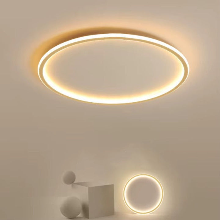Round Scandinavian LED Ceiling Lamp | 1 Light