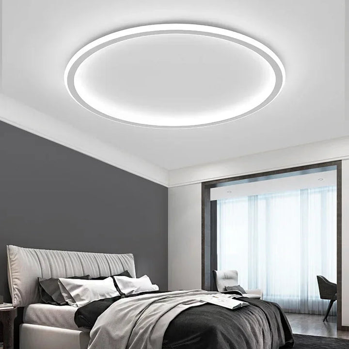 Round Scandinavian LED Ceiling Lamp | 1 Light
