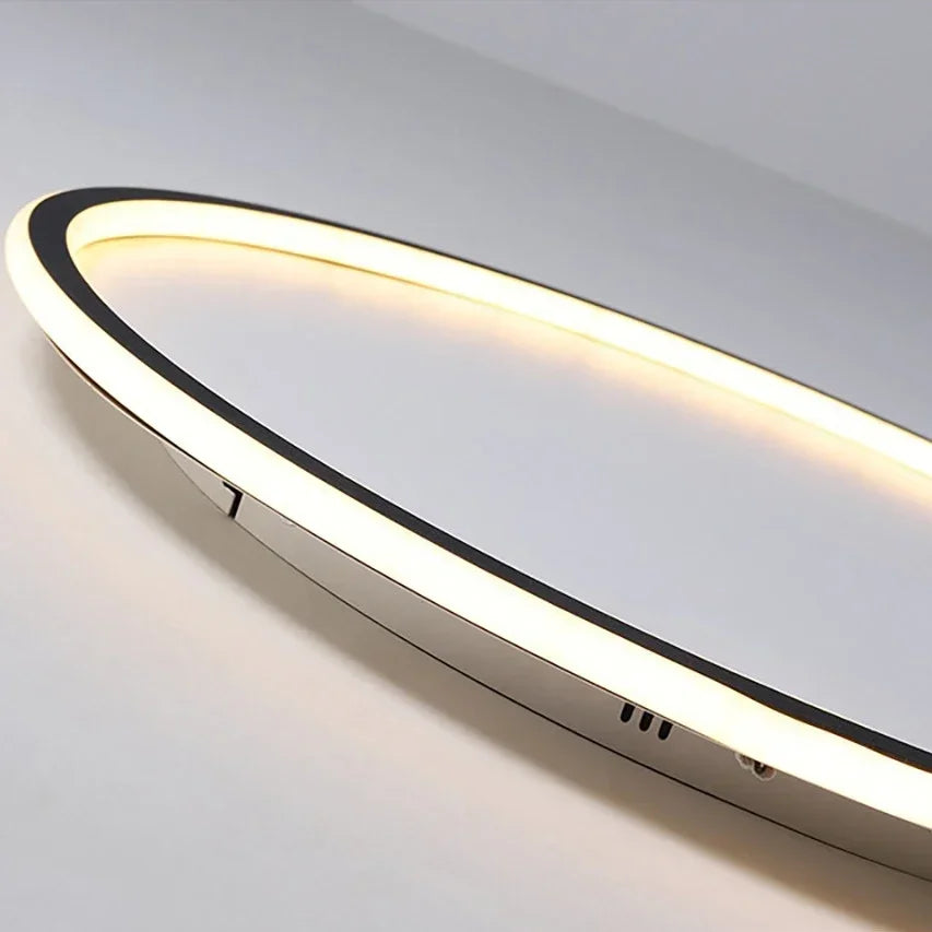 Round Scandinavian LED Ceiling Lamp | 1 Light