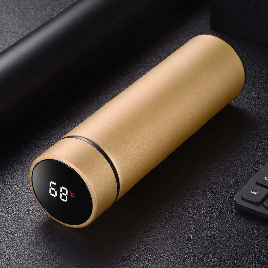 Smart Thermos with Digital Temperature Display – TempKeeper