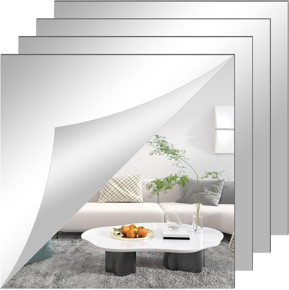 Self-Adhesive Mirror Film | Shatterproof & Cuttable | Crystal Clear