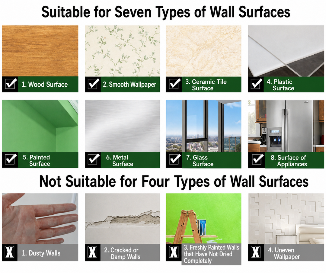 Self-Adhesive Mirror Film | Shatterproof & Cuttable | Crystal Clear