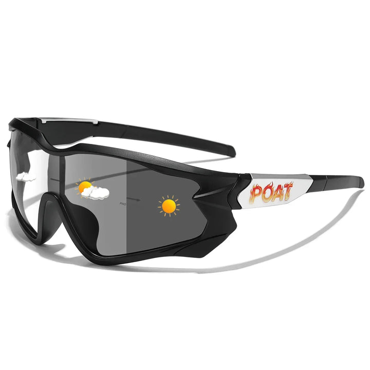 Sportsonnenbrille – Photochrome Gläser mit UV-Schutz und leichtem Rahmen