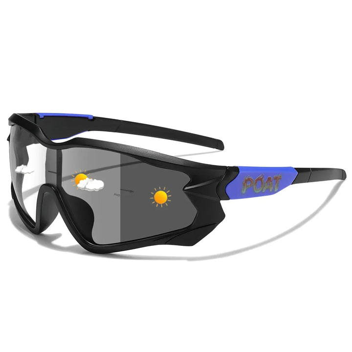 Sportsonnenbrille – Photochrome Gläser mit UV-Schutz und leichtem Rahmen