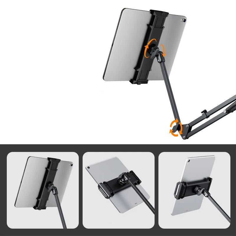 Tablet Stand – FlexiMount – 360° Rotation – Adjustable Support