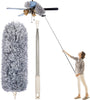 Extendable Microfibre Duster | Extra-Long Reach | Flexible Head | Washable