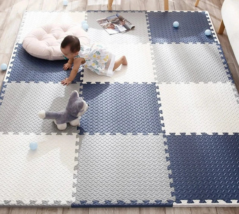 SquishyPlay | Extra-Thick Play Mat for Soft Floor Time