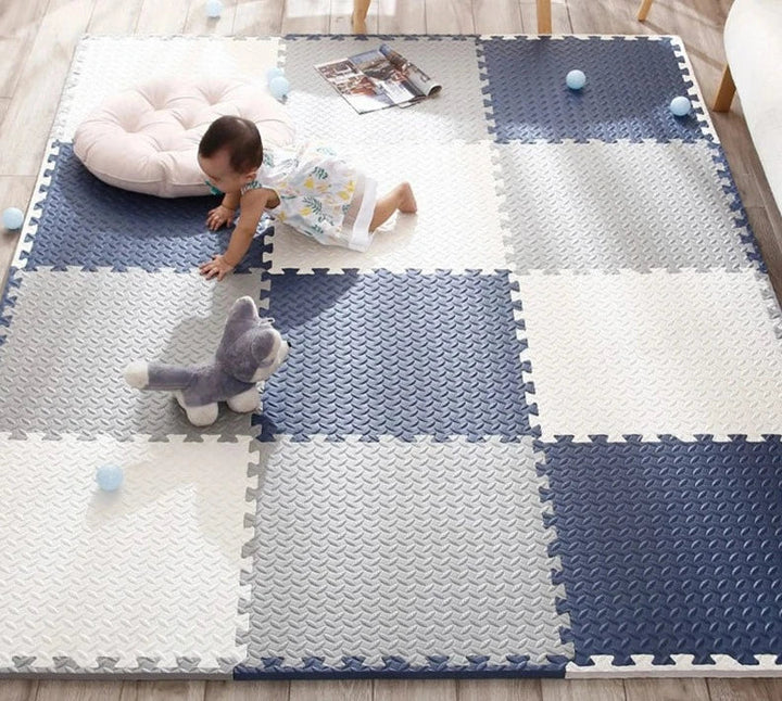 SquishyPlay | Extra-Thick Play Mat for Soft Floor Time