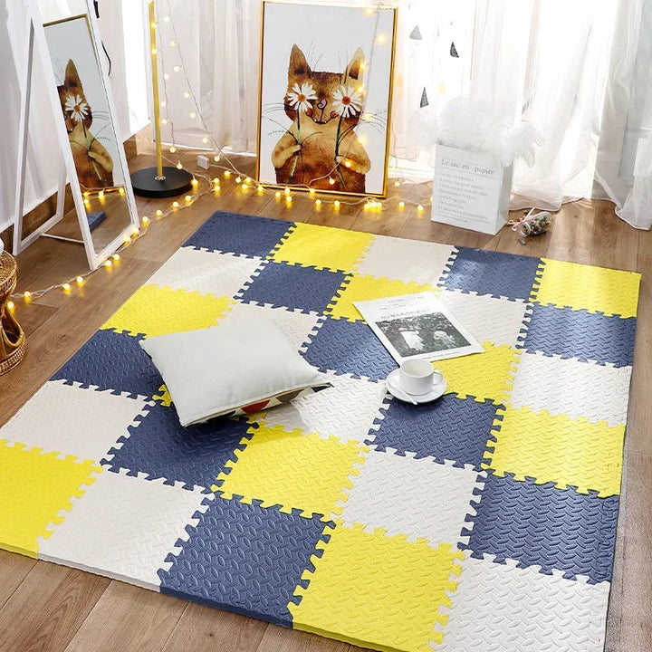 SquishyPlay | Extra-Thick Play Mat for Soft Floor Time