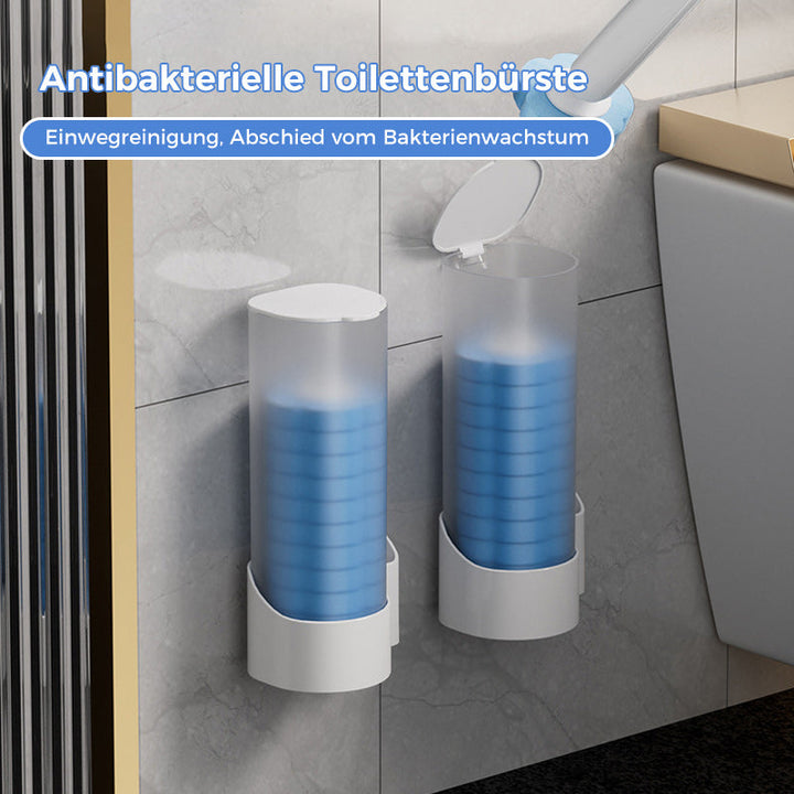 Disposable Toilet Brush | Antibacterial, Hygienic Sponge Heads
