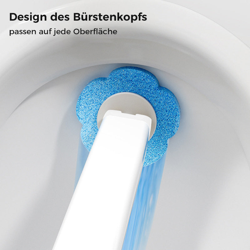 Disposable Toilet Brush | Antibacterial, Hygienic Sponge Heads