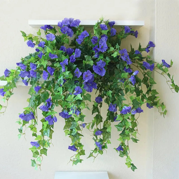 UV-Resistant Artificial Morning Glory Stem – Light-Resistant, Low-Maintenance Artificial Flowers