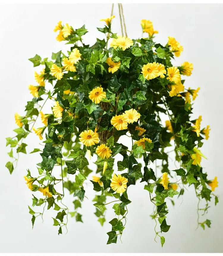 UV-Resistant Artificial Morning Glory Stem – Light-Resistant, Low-Maintenance Artificial Flowers