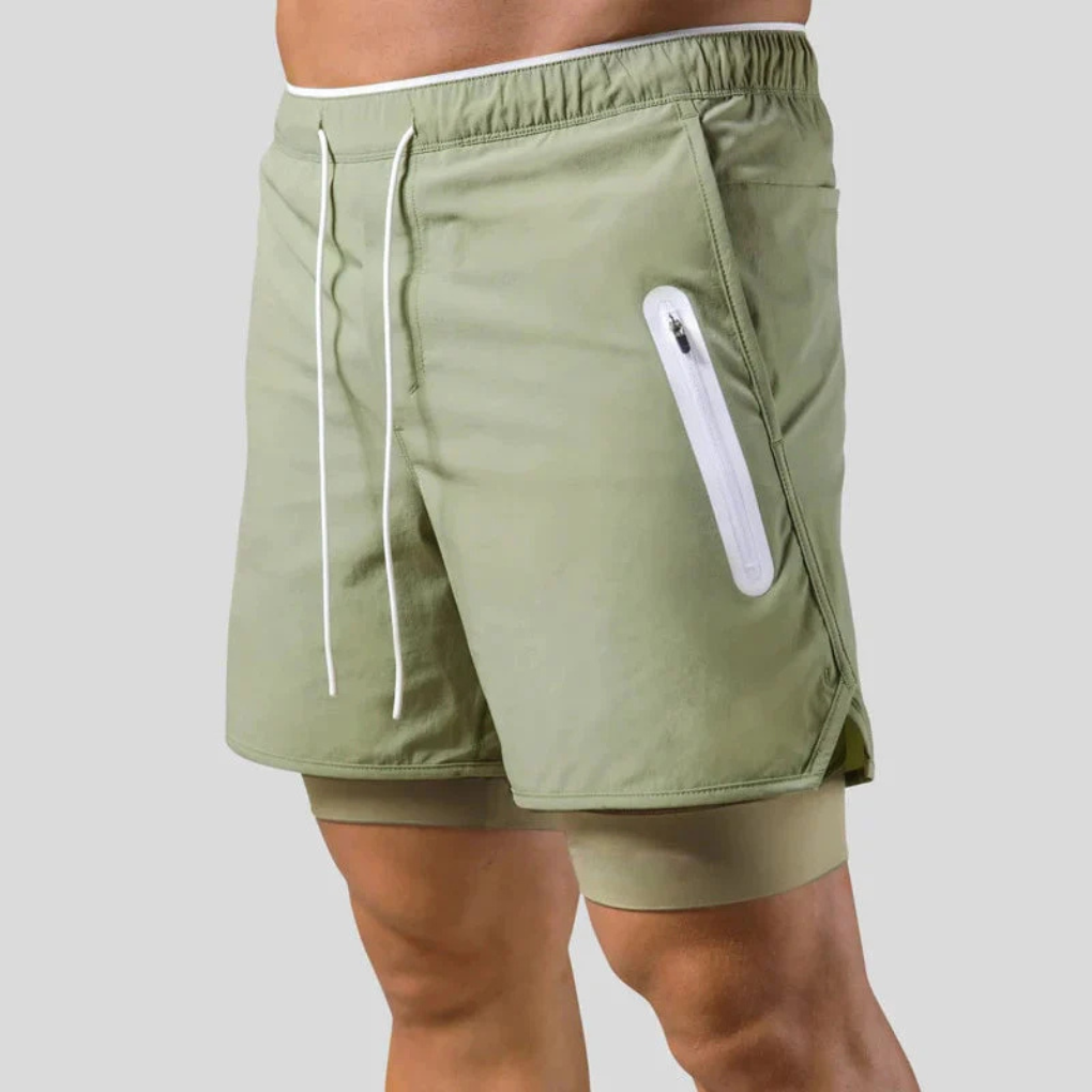 Men’s 2-in-1 Sports Trousers