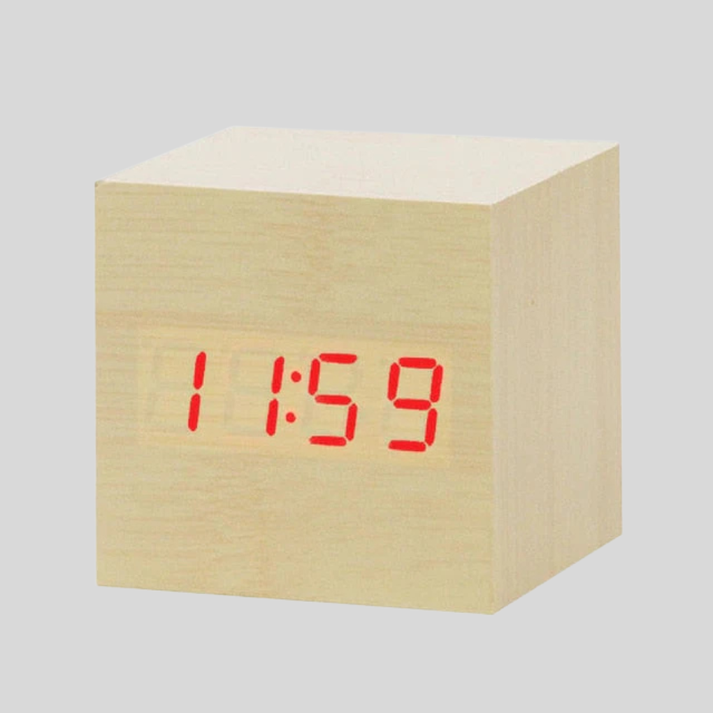 Digital LED Alarm Clock