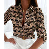 Women’s Gradient Print Blouse – Celestial Style for Everyday Wear