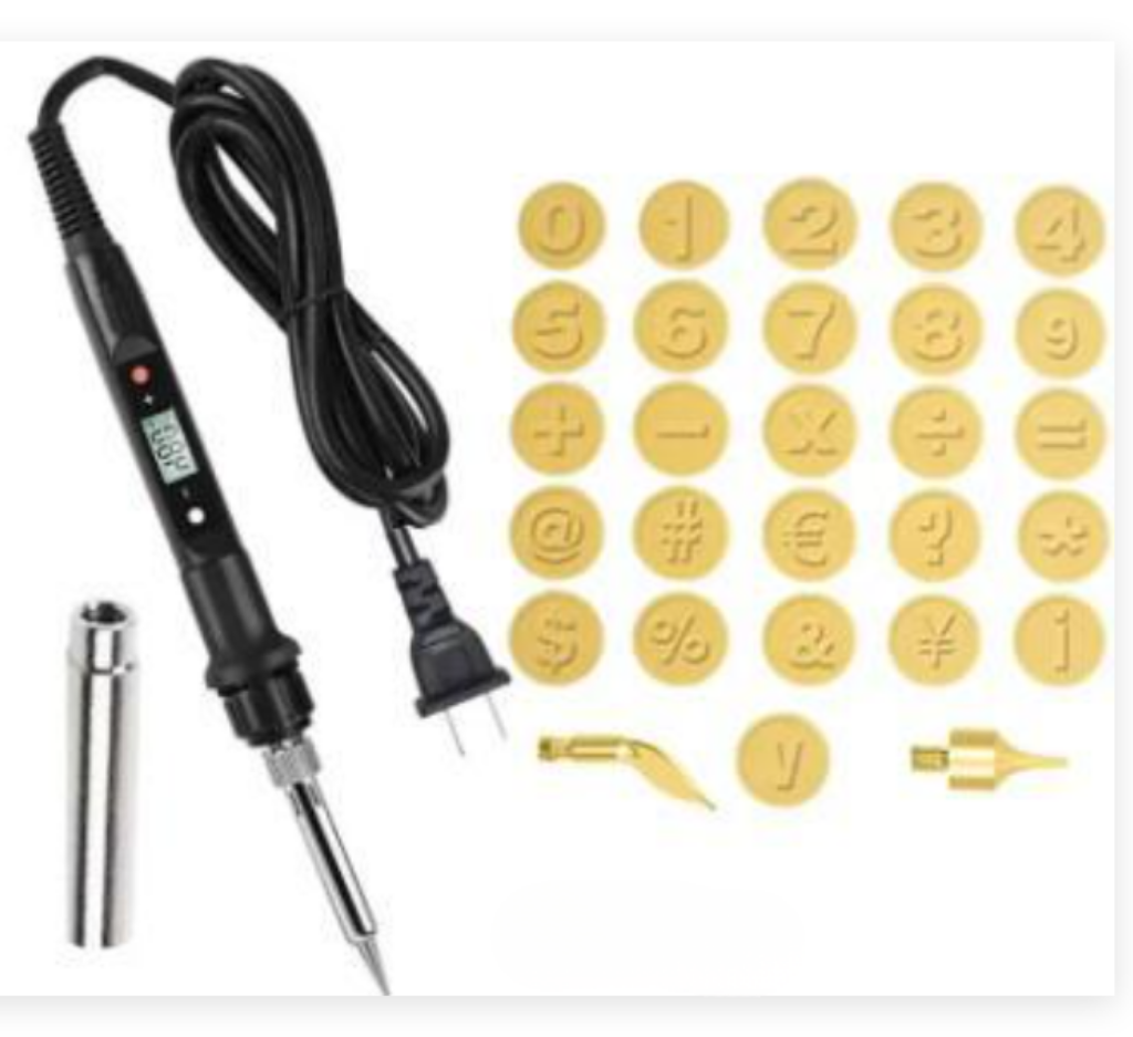 CraftMaster Pro Engraving Set | 28-Piece Engraving and Pyrography Tools | Adjustable Temperature | DIY Set | Wood, Leather & Metal