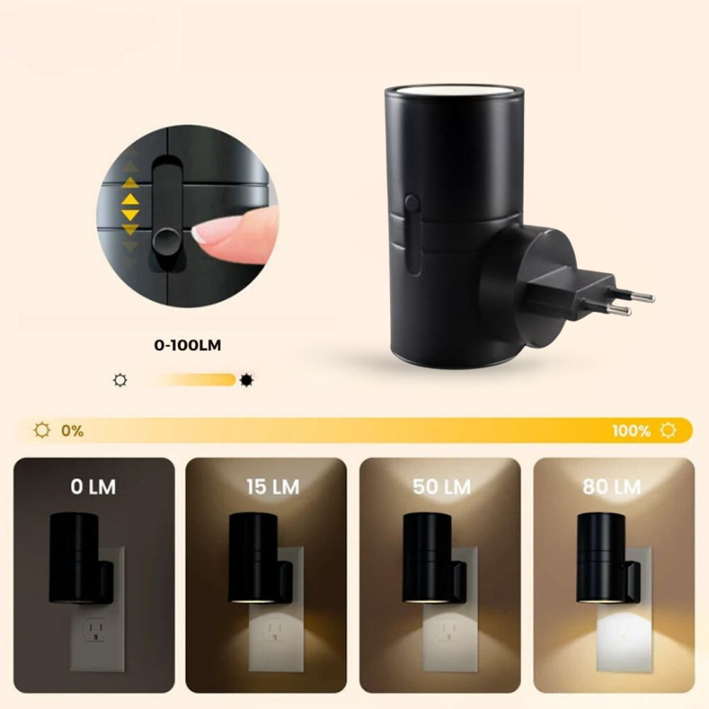 Bauhaus Design Night Light - Dimmable LED Light