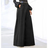 Solid-Colour Wide-Leg Women’s Trousers – Relaxed Fit
