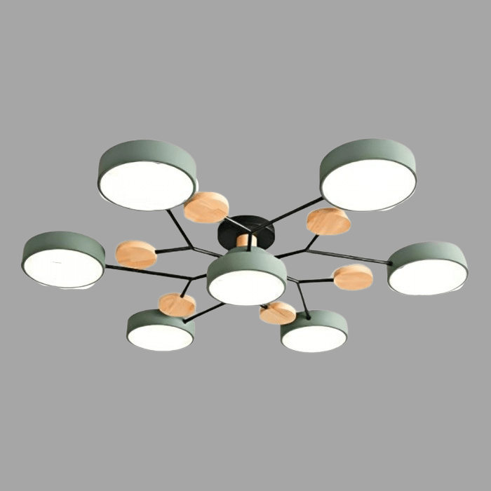 NordicGlow | Scandinavian-Style Branched LED Ceiling Lamp
