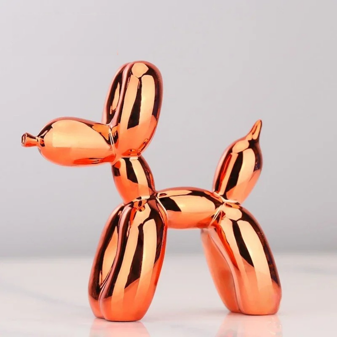Balloon Dog Sculpture | Banksy Modern Art Decor