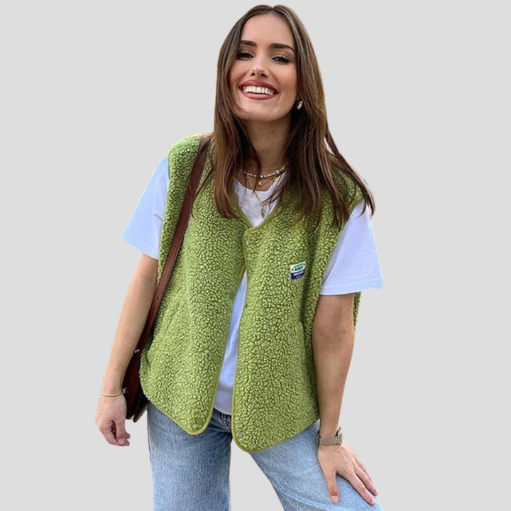 Trendy Wool Bodywarmer for Women