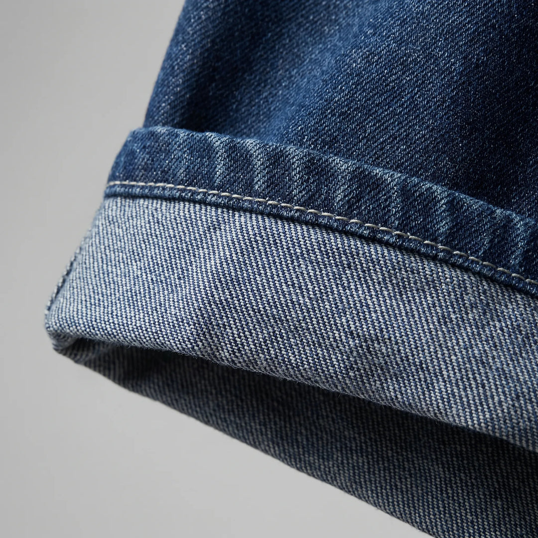 VinturaHigh-Waisted Denim Shorts