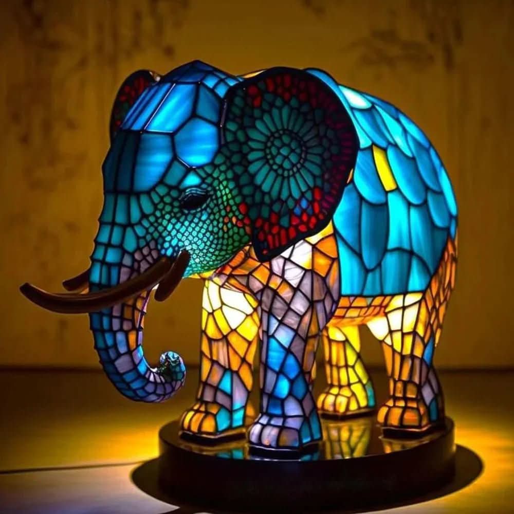 VitraFauna Art Lamp – Artistic Table Lamp with Animal Motif for Elegant Accents