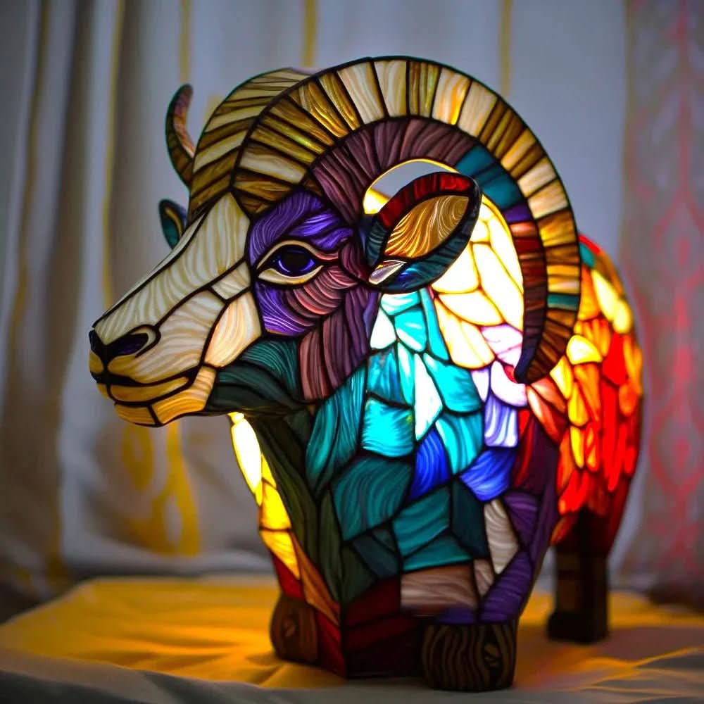 VitraFauna Art Lamp – Artistic Table Lamp with Animal Motif for Elegant Accents