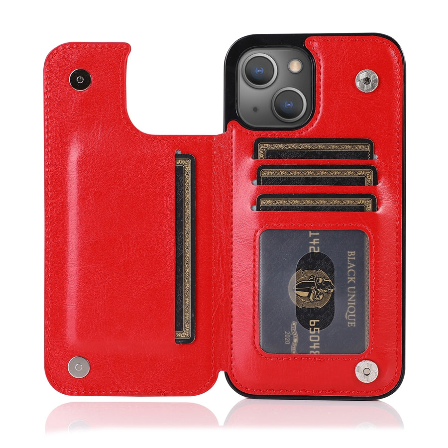 LeatherGuard | Elegant Leather Case with Card Compartments and Magnetic Closure | Vanero