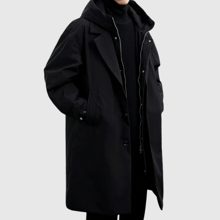 Water-resistant Men’s Raincoat for All Weather