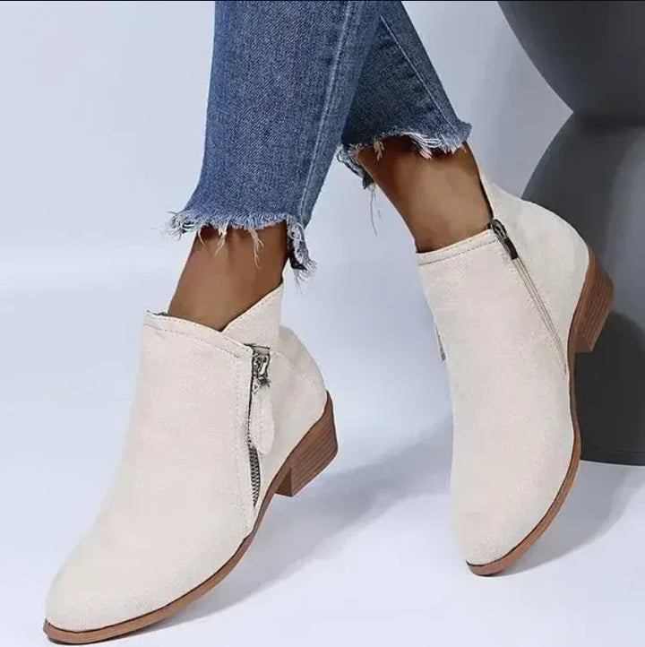 Designed for balance Leather Boots for Women