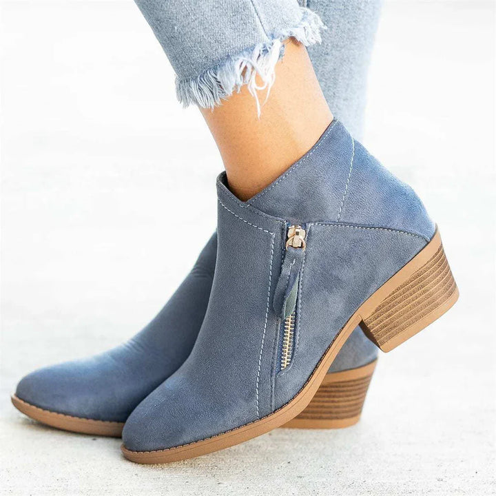Designed for balance Leather Boots for Women
