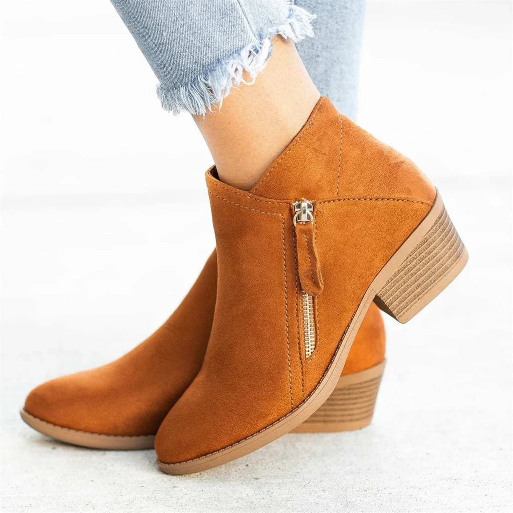 Designed for balance Leather Boots for Women