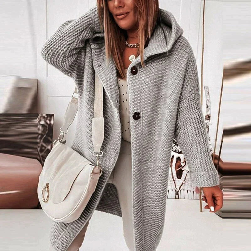 Sanna Long Cardigan – Cozy Style for Chilly Days