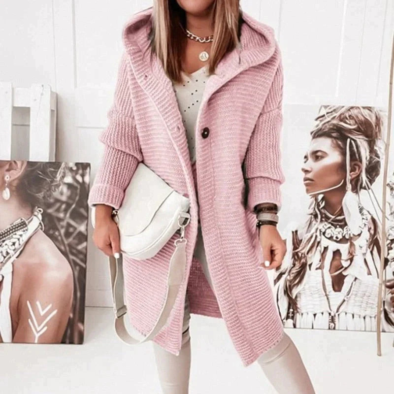 Sanna Long Cardigan – Cozy Style for Chilly Days