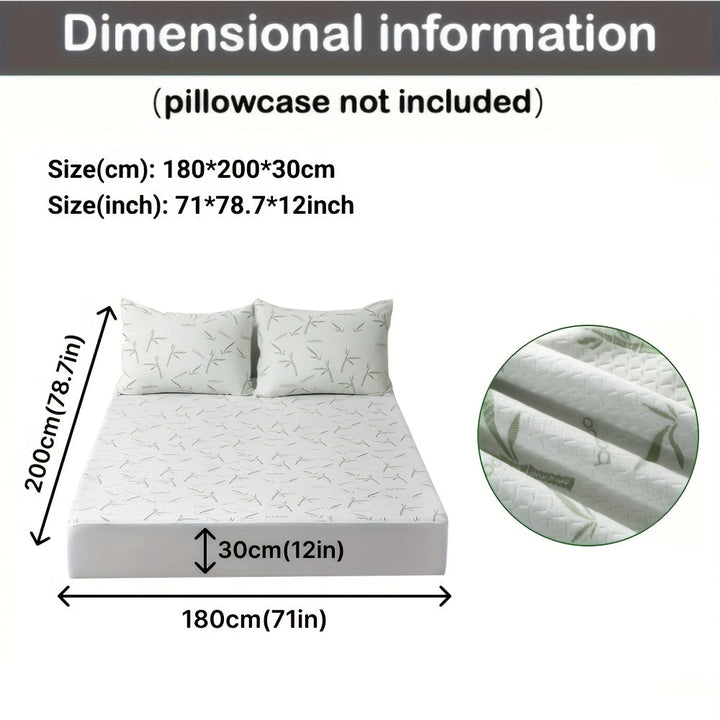 Waterproof Mattress Protector | Cooling 3D Air Layer | Machine Washable